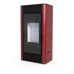 Сталева піч Defro Home SOLUM Червоний Сталева піч Defro Home SOLUM Червоний